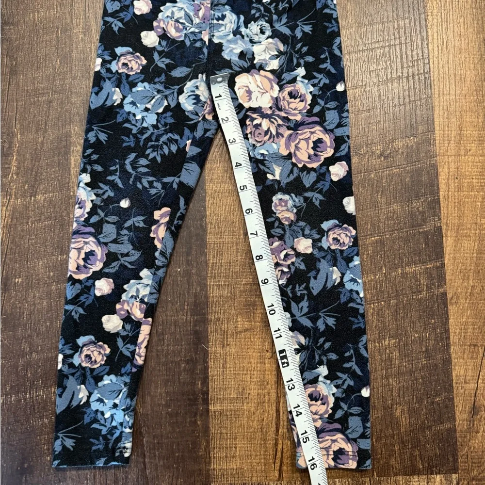 Lularoe Floral Kids Leggings